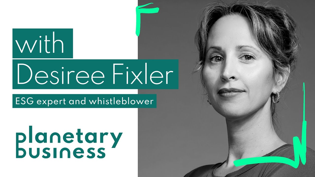 Greenwashing and corporate governance failure at Deutsche Bank/DWS with whistleblower Desiree Fixler