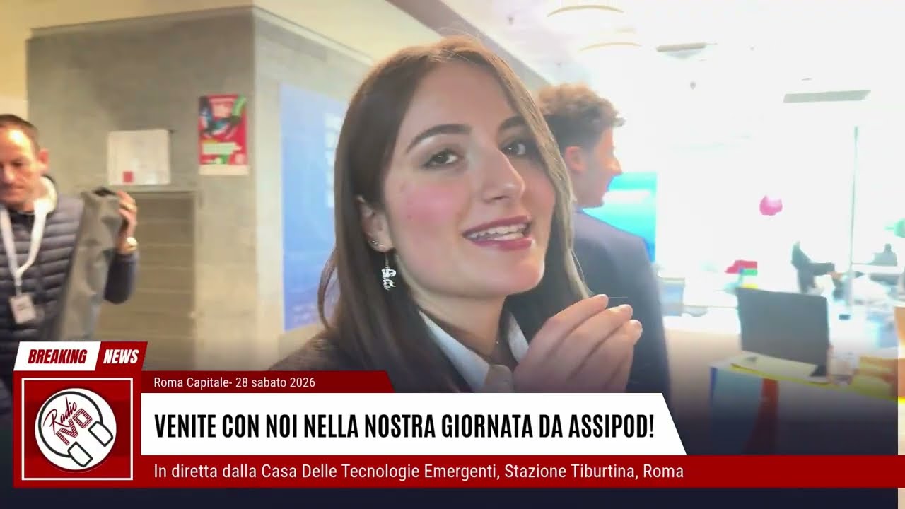 REPORTAGE DI RADIO IVO ALLA SETTIMANA DEL PODCAST A ROMA