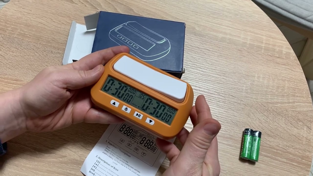 Краткий обзор шахматных часов YS-902