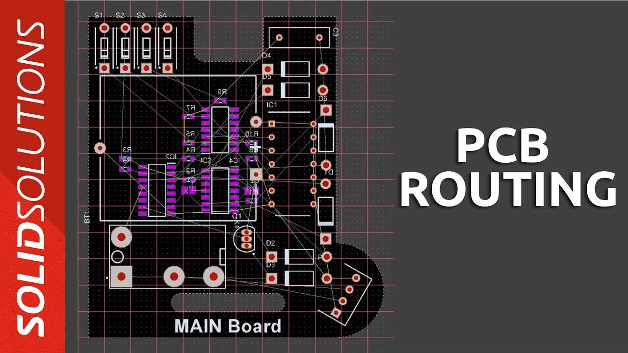 Learn SOLIDWORKS PCB - PCB Routing