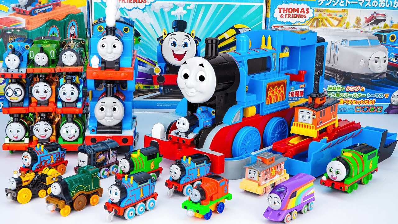 Secret Unboxing Takara Tomy Plarail Thomas the Tank Engine Steam Big Thomas Train | ASMR Toys Review
