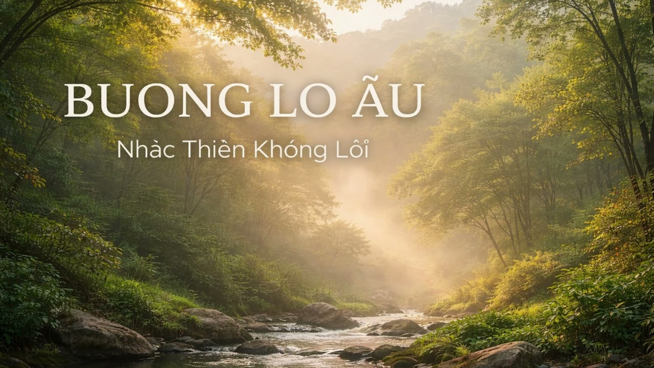 Nhạc Thiền Buông Lo Âu 🌿 Thả Lỏng Tâm Trí | Không Lời | 45 Phút