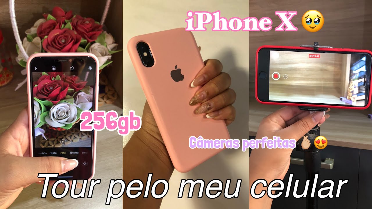 TOUR PELO O MEU CELULAR/ iPhone X 😍
