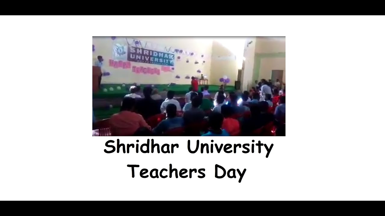Shridhar University | Teachers Day | Shridhar University 2020