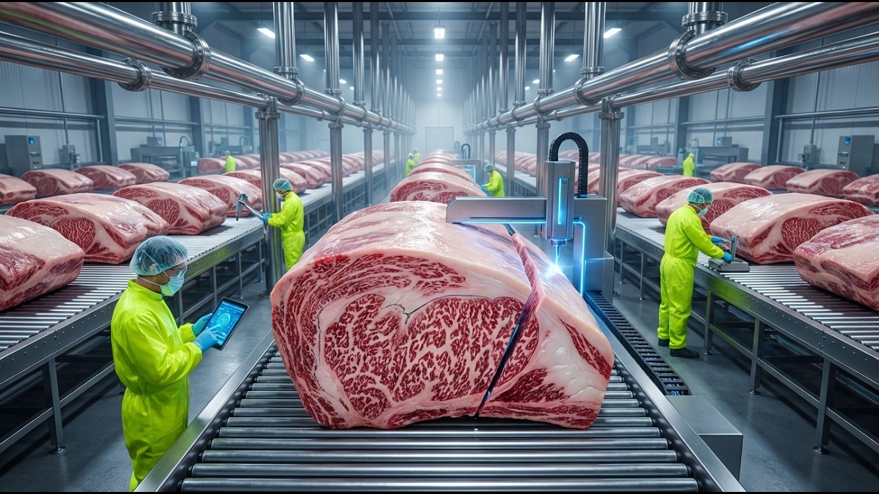 Inside the wagyu beef facility world's most expensive meat