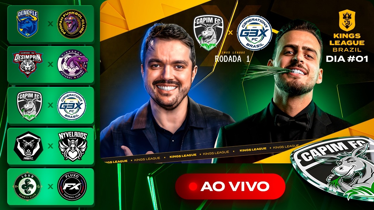 CAPIM FC X G3X | KINGS LEAGUE BRASIL SPLIT 2