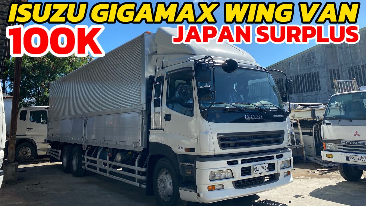 GANDA NITO! ISUZU GIGAMAX 10 WHEELER WING VAN