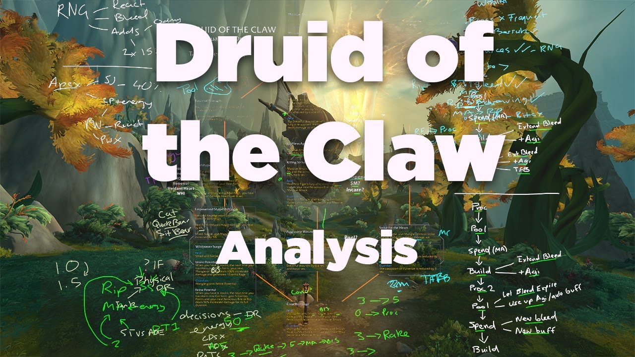 Druid of the Claw Talents | Feral Analysis
