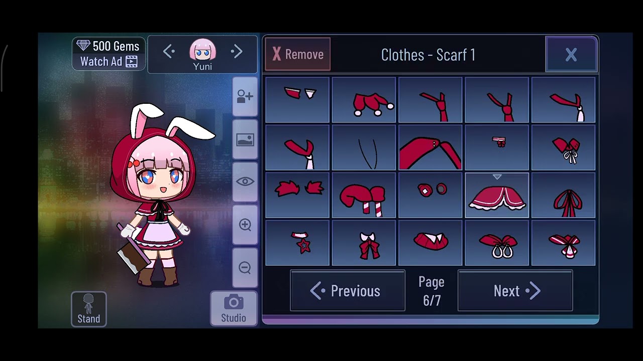 Gacha club oynuyorum 