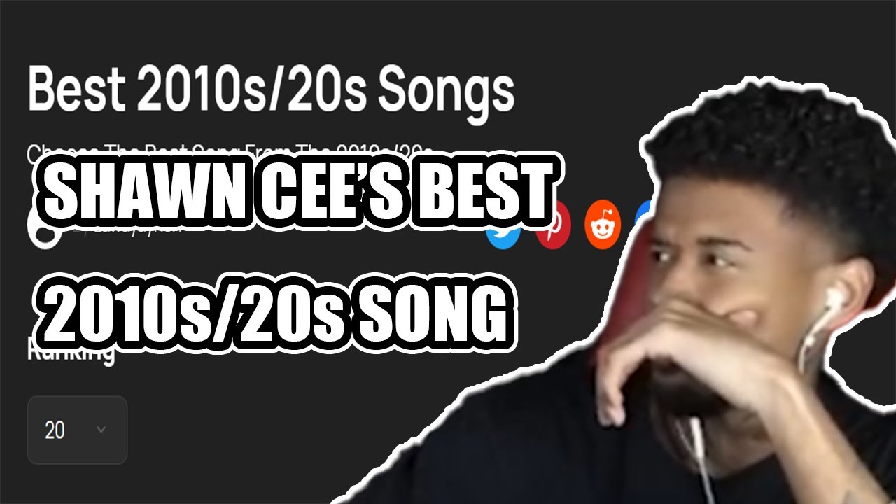 Shawn Cee Picks His Best 2010s/20s Song