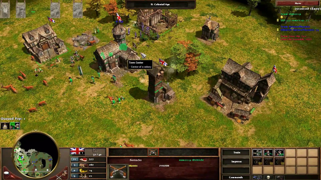 [AOE3] 3x 1v1 - Veni vs Diarouga