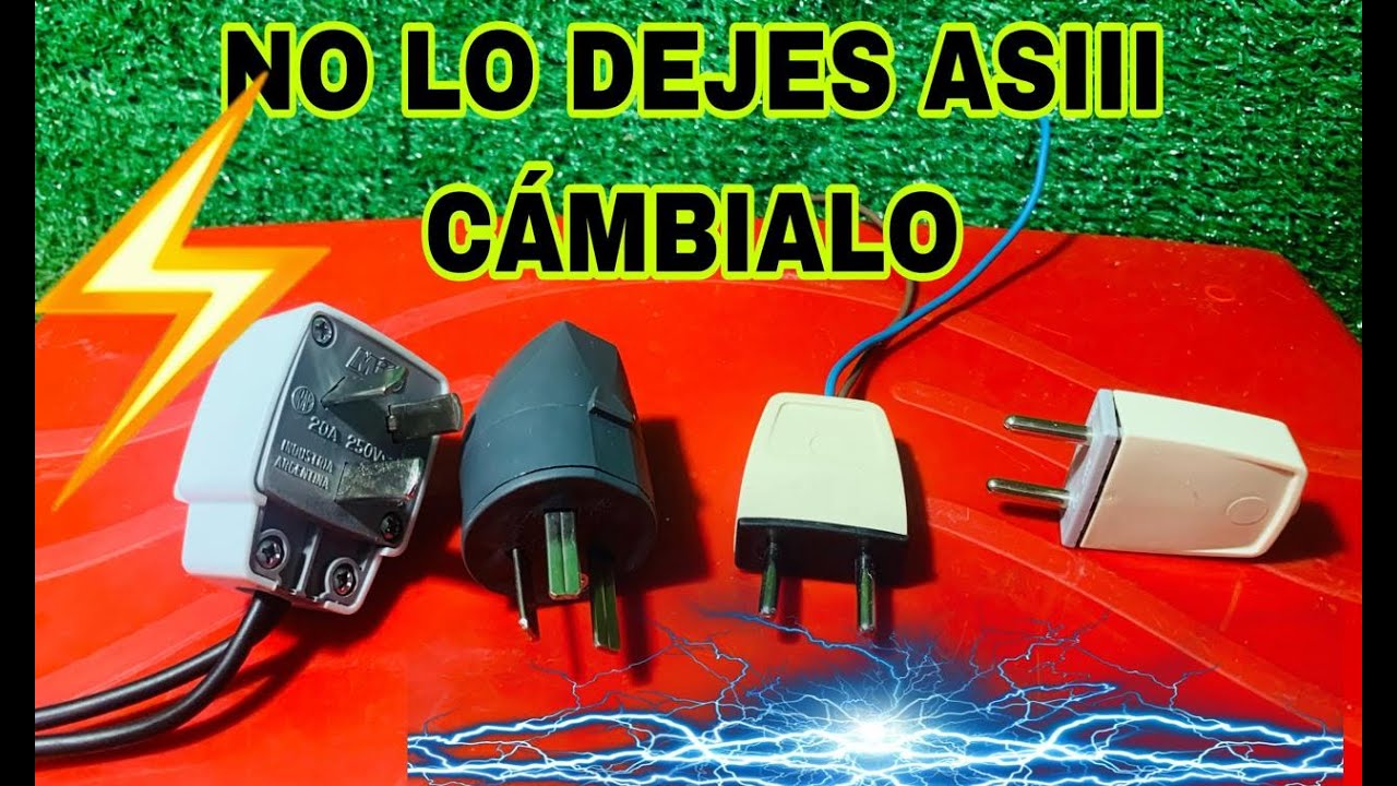 😀😀¿COMO ARMAR ENCHUFES-? TIPOS Y DIFERENCIAS 🧑‍🔧