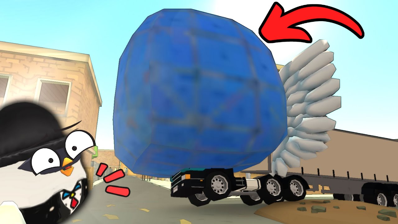BIGGEST CHICKEN DRIVES THE TRUCK! 😂