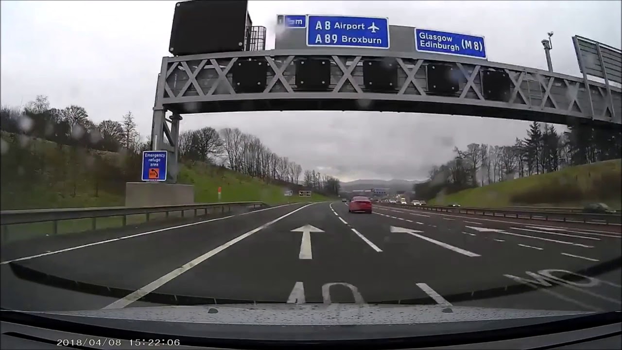 Driving from Fife in Scotland to Bradford in 1 Hour! A92 / M90 / M9 / M8 / M74 / A47 / M6 / A65