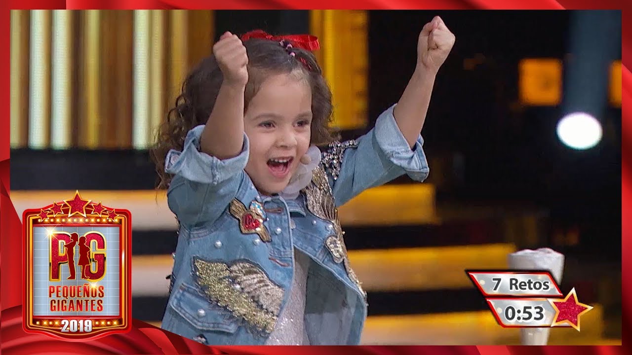 ¡Danna logra que Verónica Castro llore como en telenovela! | Pequeños Gigantes 2019