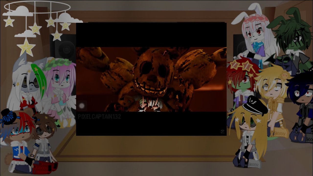 Fnaf security breach react to left behind