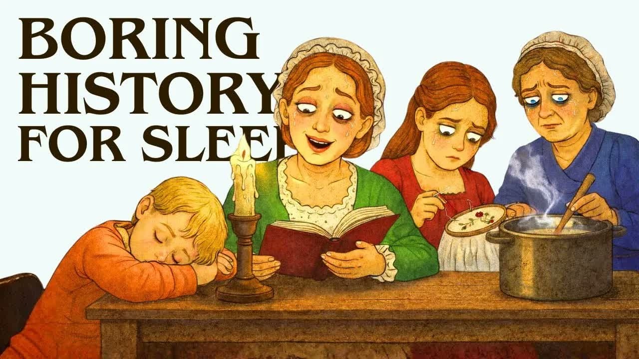 The Exhausting Nightly Routine of 1700s Women ｜ Boring History for Sleep
