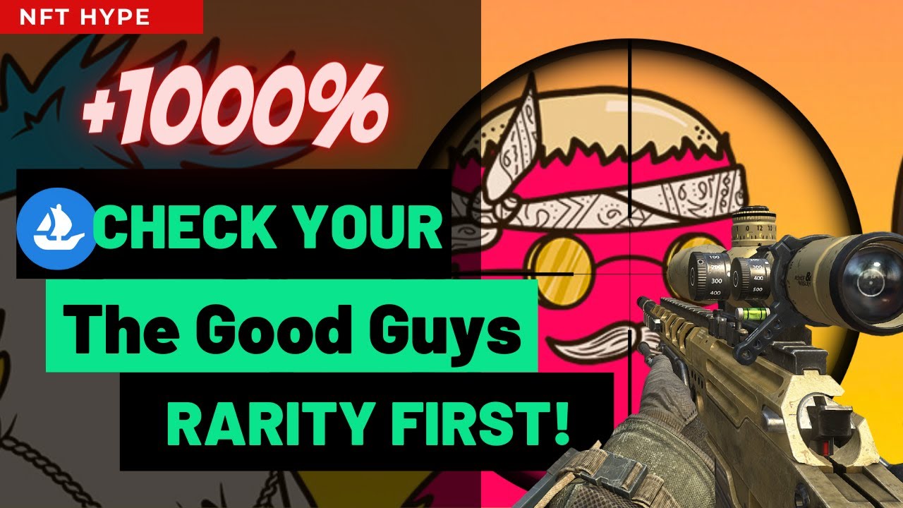 Sniping The Good Guys for MASSIVE NFT GAINS!!! | NFT Rarity Tool