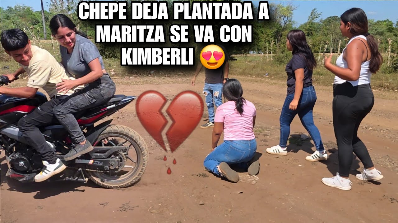 CHEPE Se Escapa Con KIMBERLI Deja Plantada  MARITZA😡 Ella Se Quedó Llorando Por El Amor De CHEPE😱