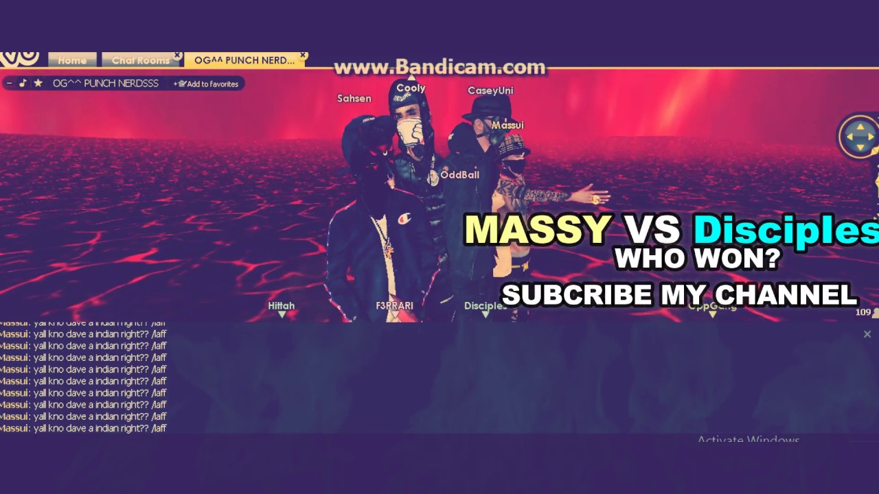 Massy Vs Disciples [IMVU SHOOT]