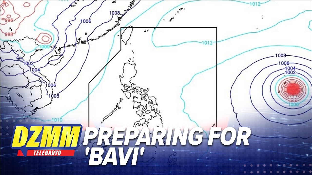 Zamora says Metro Manila preparing for possible impact of Super Typhoon Bavi | DZMM Teleradyo