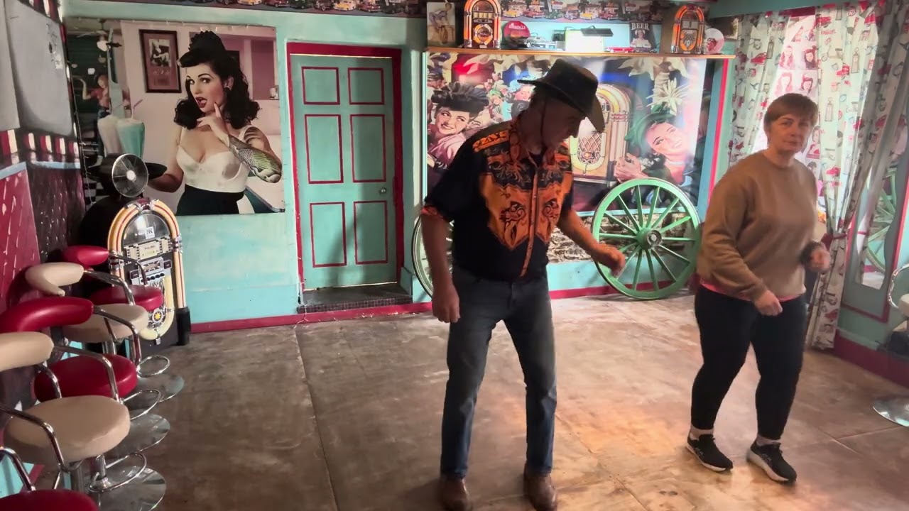 “The Honky Tonk” Line dance (Cowboy Rythm)