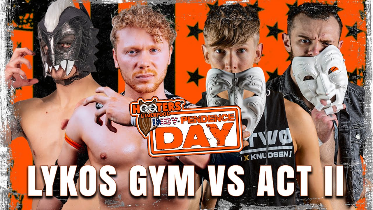 TAG TEAM WRESTLING IN HOOTERS! - LYKOS GYM VS ACT TWO