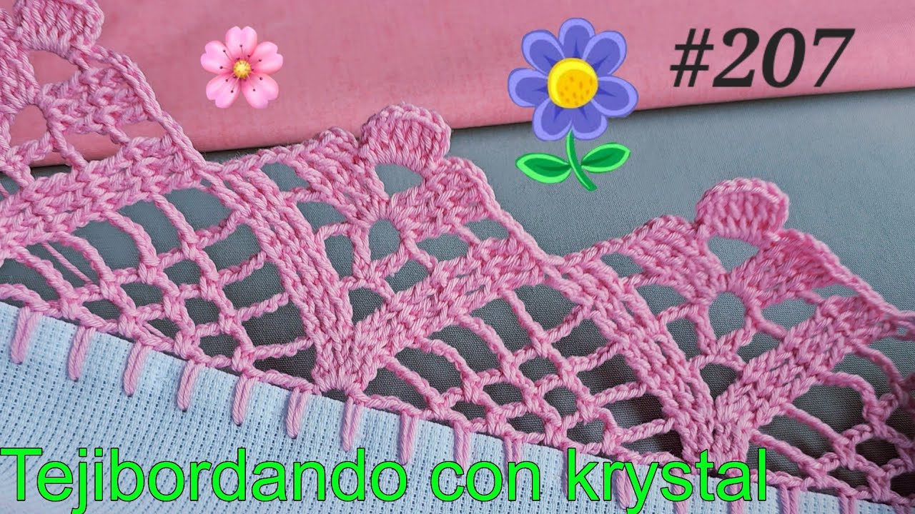 Una puntilla muy hermosa y original #207