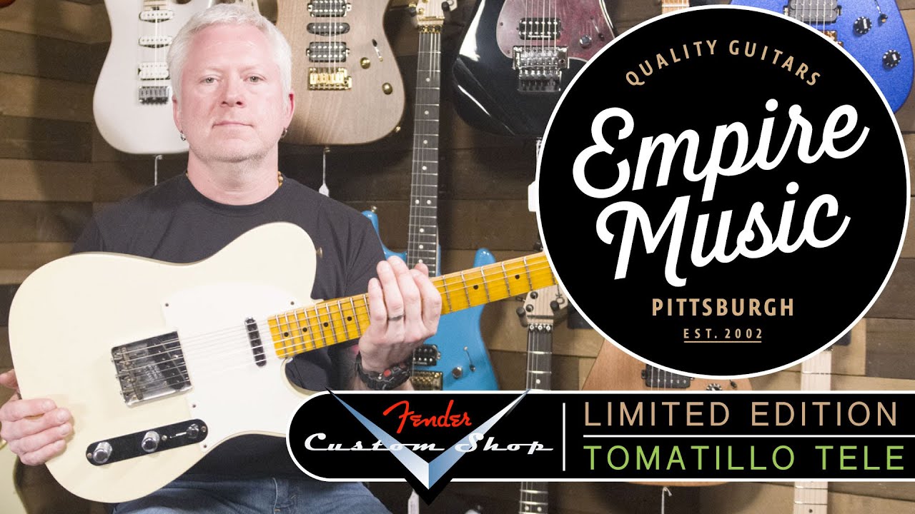 Fender Custom Shop Limited Edition Tomatillo Tele — EMPIRE MUSIC