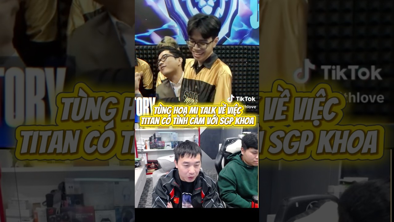 Tùng hoà mi & Sài gòn phantom chính thức lên tiếng về việc Titan yêu Khoa 😂😂😂