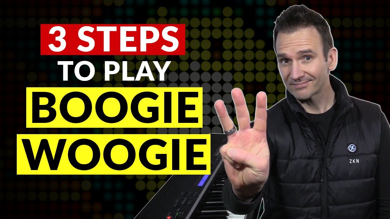 3 Steps to Play BOOGIE WOOGIE Piano