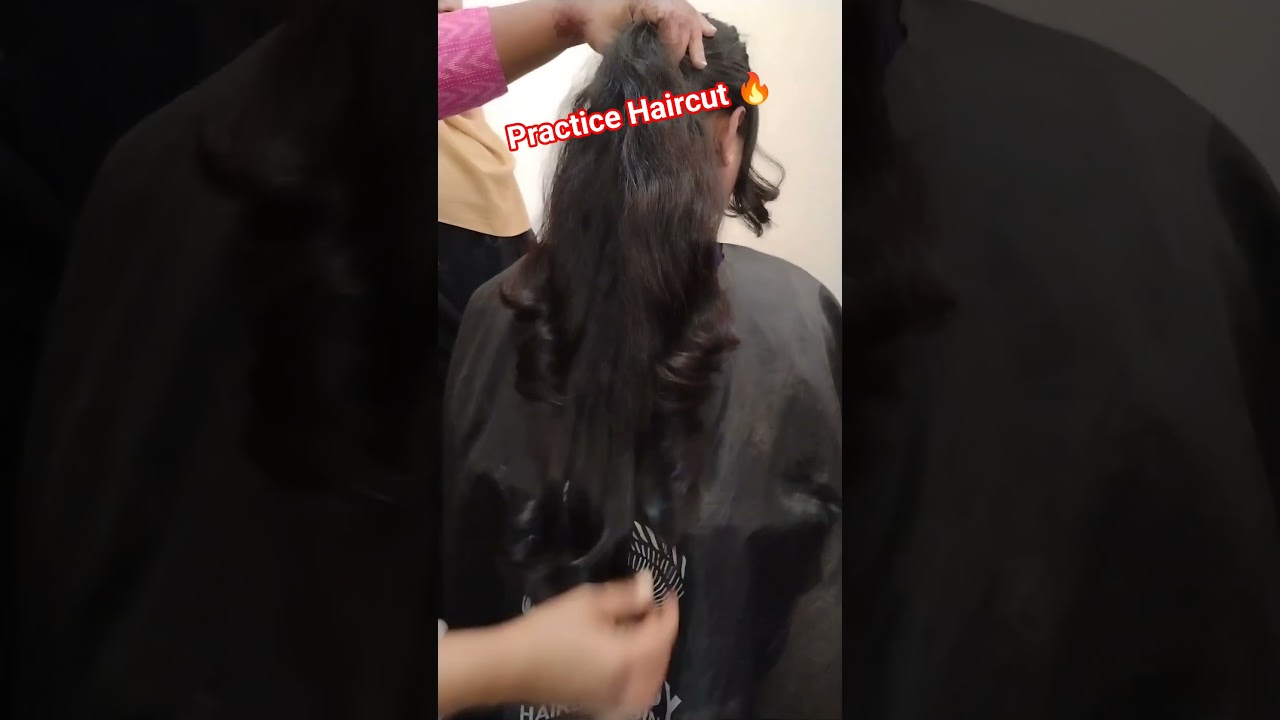 Practice U Shape Haircut ✂️ | Beginner Cut✂️