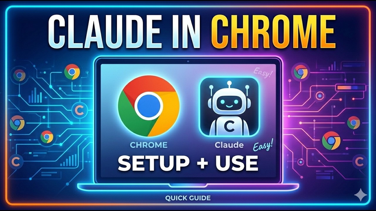 Claude Lives in Your Browser Now | Use Claude in Chrome to Automate Tasks