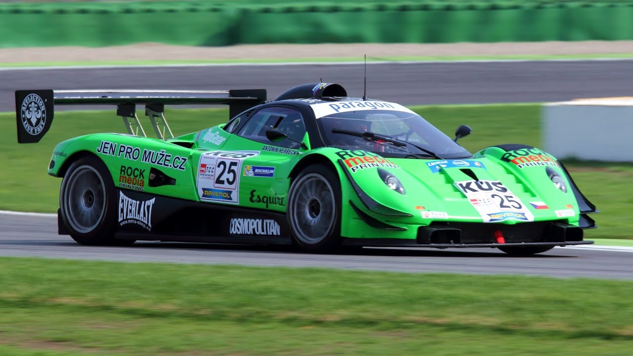 Pagani Zonda GR GT1 Hockenheimring DMV TCC 2014 Herbeck (Race 2) race-media.tv Onboard Motorsport