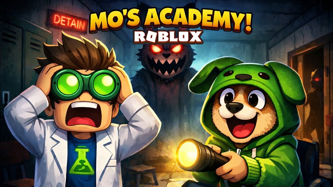 Can We Survive Mo’s Academy?! 😱 Roblox with ScienceBrick & ValleyDude
