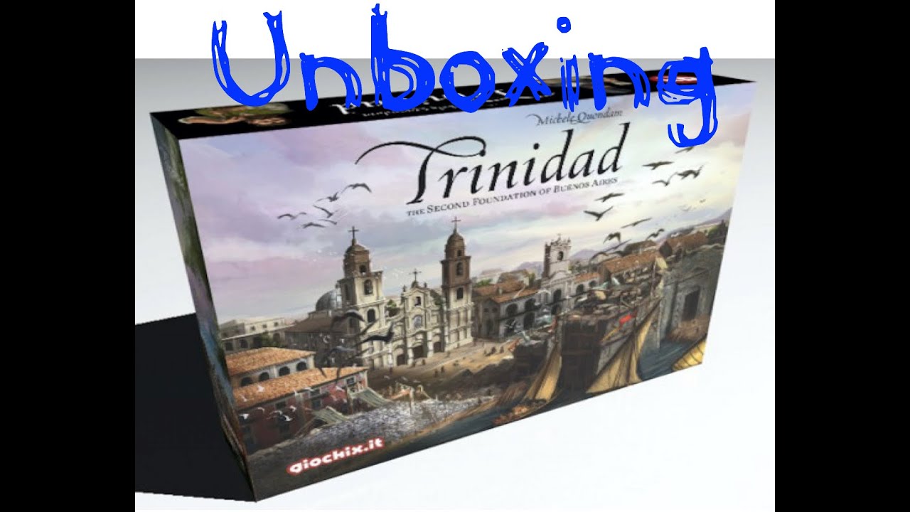 Unboxing Trinidad by giochix.it