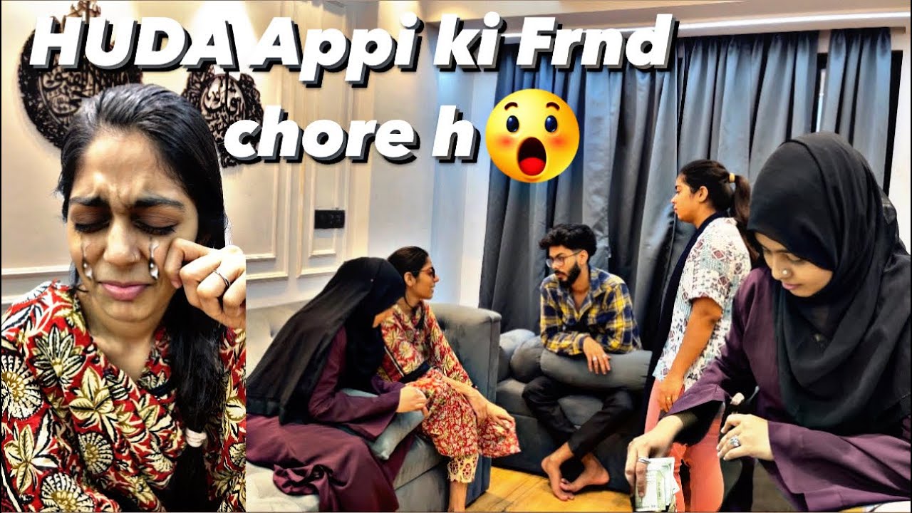 HUDA Appi ki Frnd chore h || prank on huda appi || Haifa’s vlog || @Arbaazandkhushboovlog ||