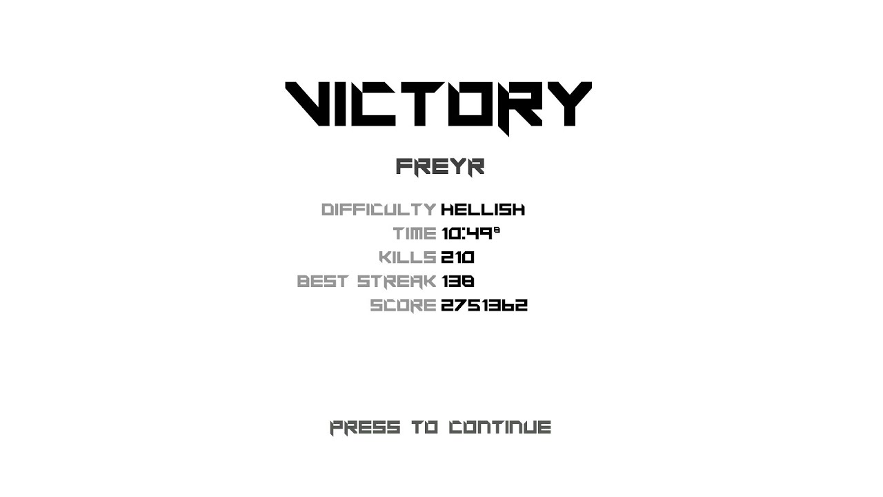 BPM: Freyr Any% Hellish in 10:49.80 (New World Record)