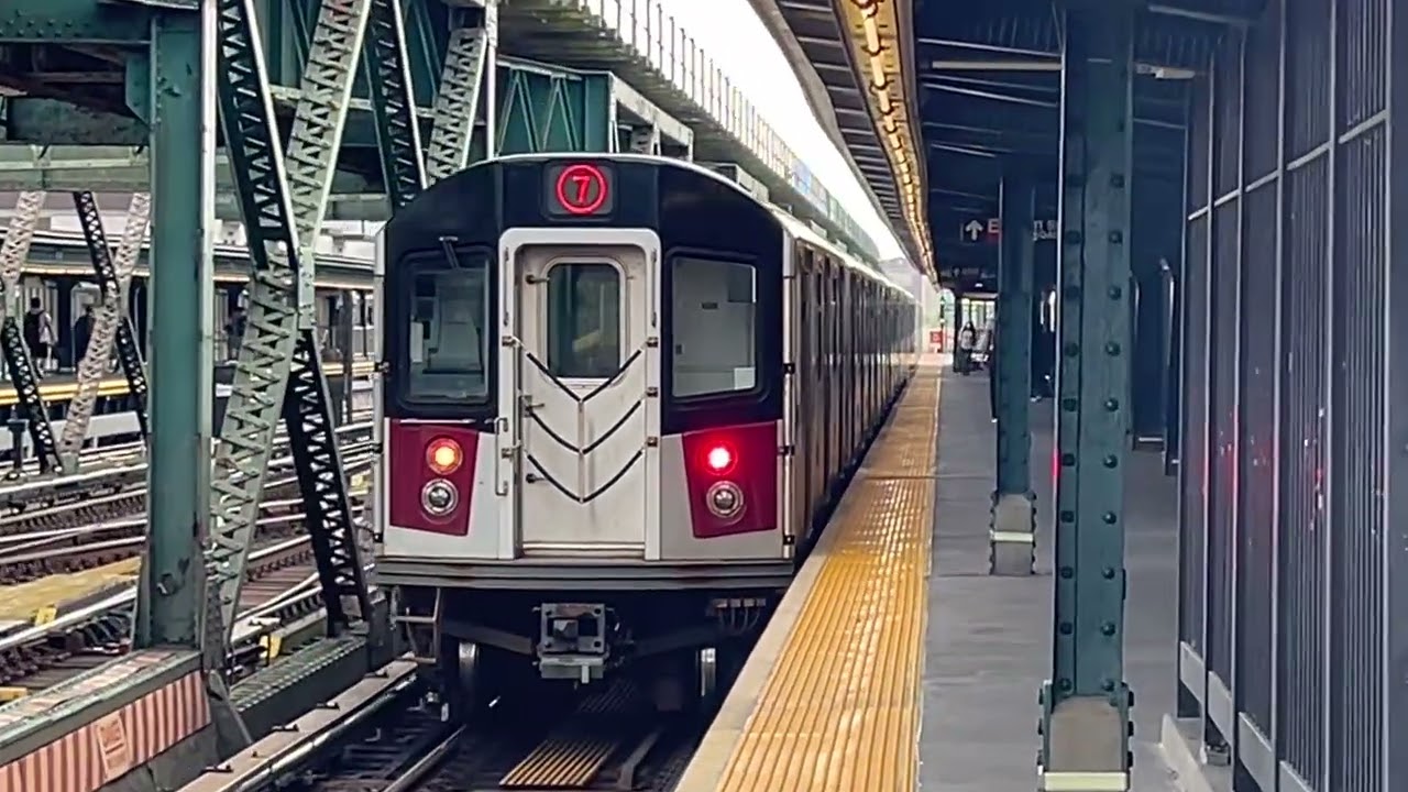 IRT Flushing Line: Quick Fan of the (7) Lcl & Exp