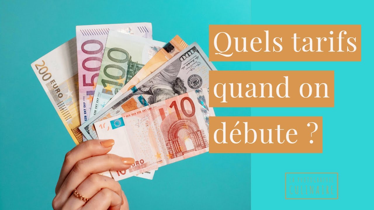 Quels tarifs quand on débute en tant que photographe