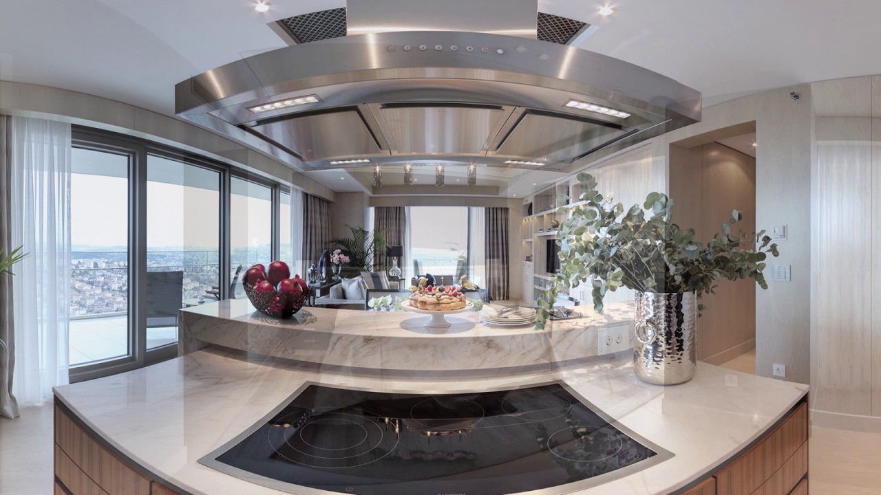 Raffles Istanbul Residence - Zorlu Center 360 Video
