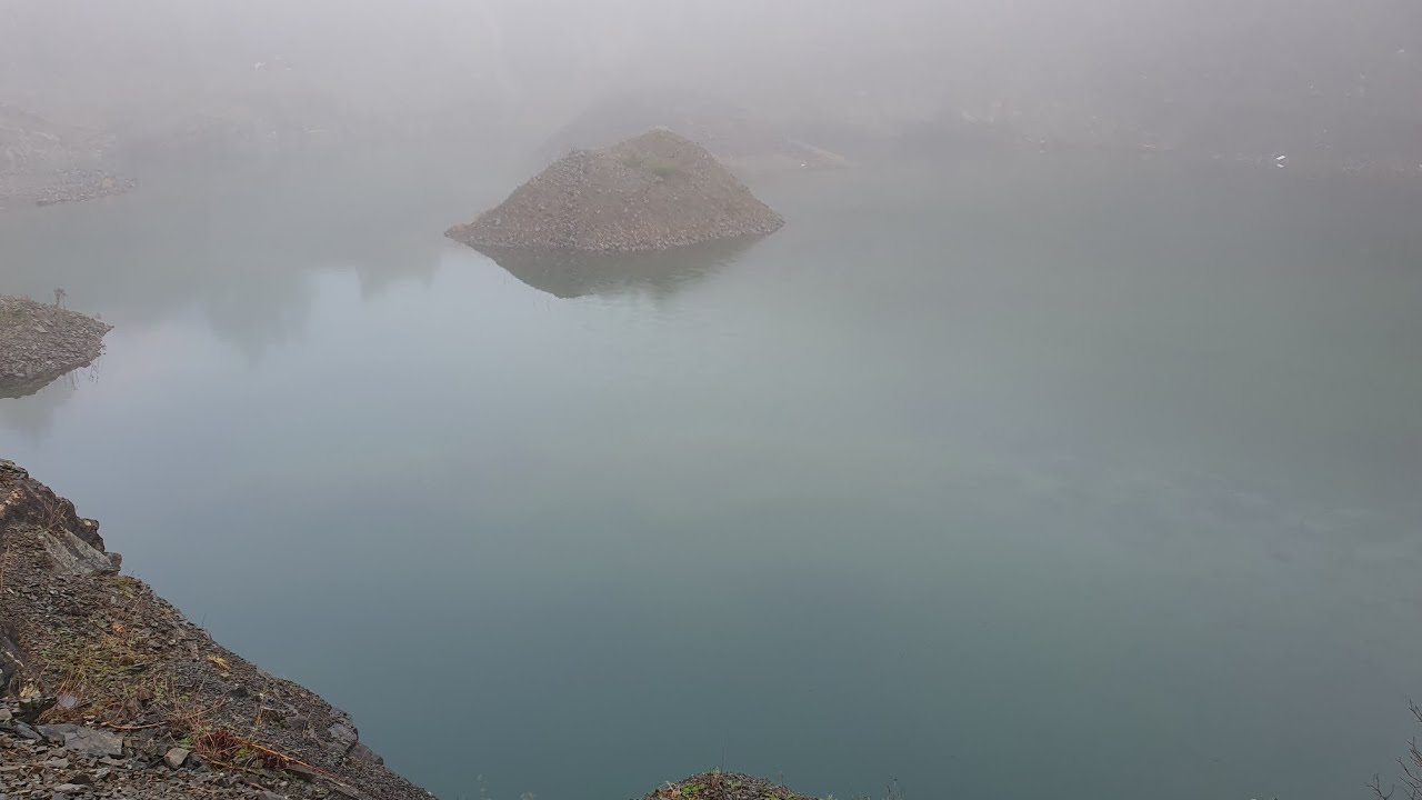 Eerie dissused quarry at Carrickallen😱😱😱😱