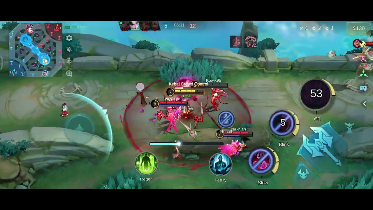 Tadi nya mau main Bane tapi.. Roam nya angela jadi alice aja.. Dan kalah