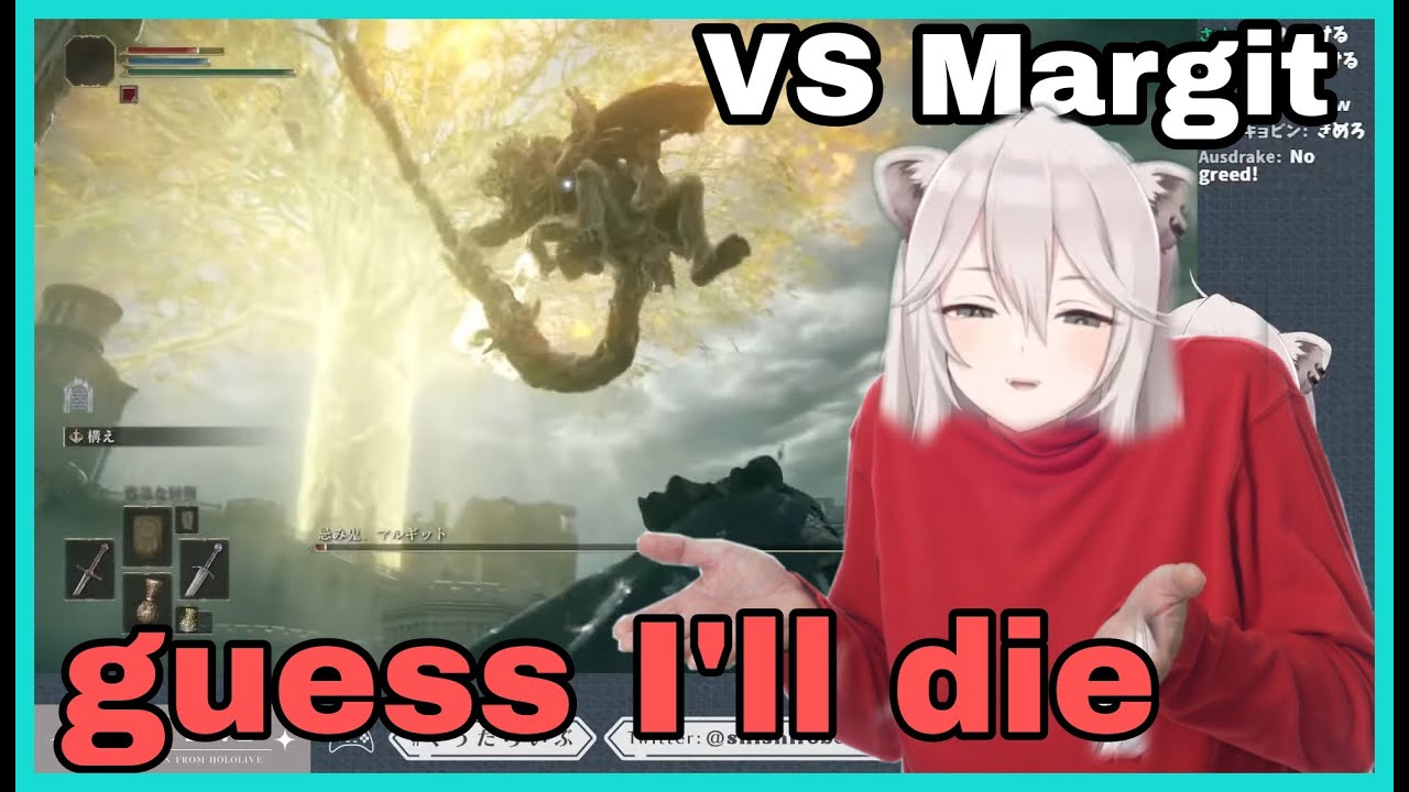 Shishiro Botan Vs Margit Is Hilarious | Elden Ring [Hololive/Eng Sub]