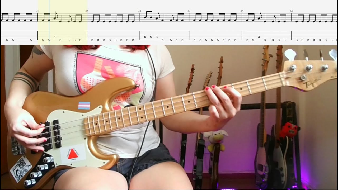 Butthole Surfers - Graveyard (Bass Cover With Tabs)