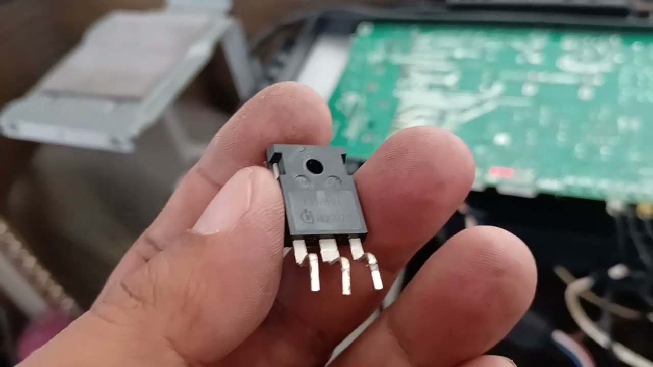 Hisense AS18TR4RMA Error code 19 ตรวจเช็คพบ  IGBT K30H603 เสีย