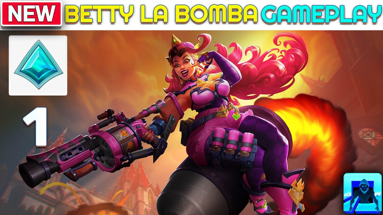 Paladins: Siege Gameplay - Betty La Bomba, The Bomb Queen