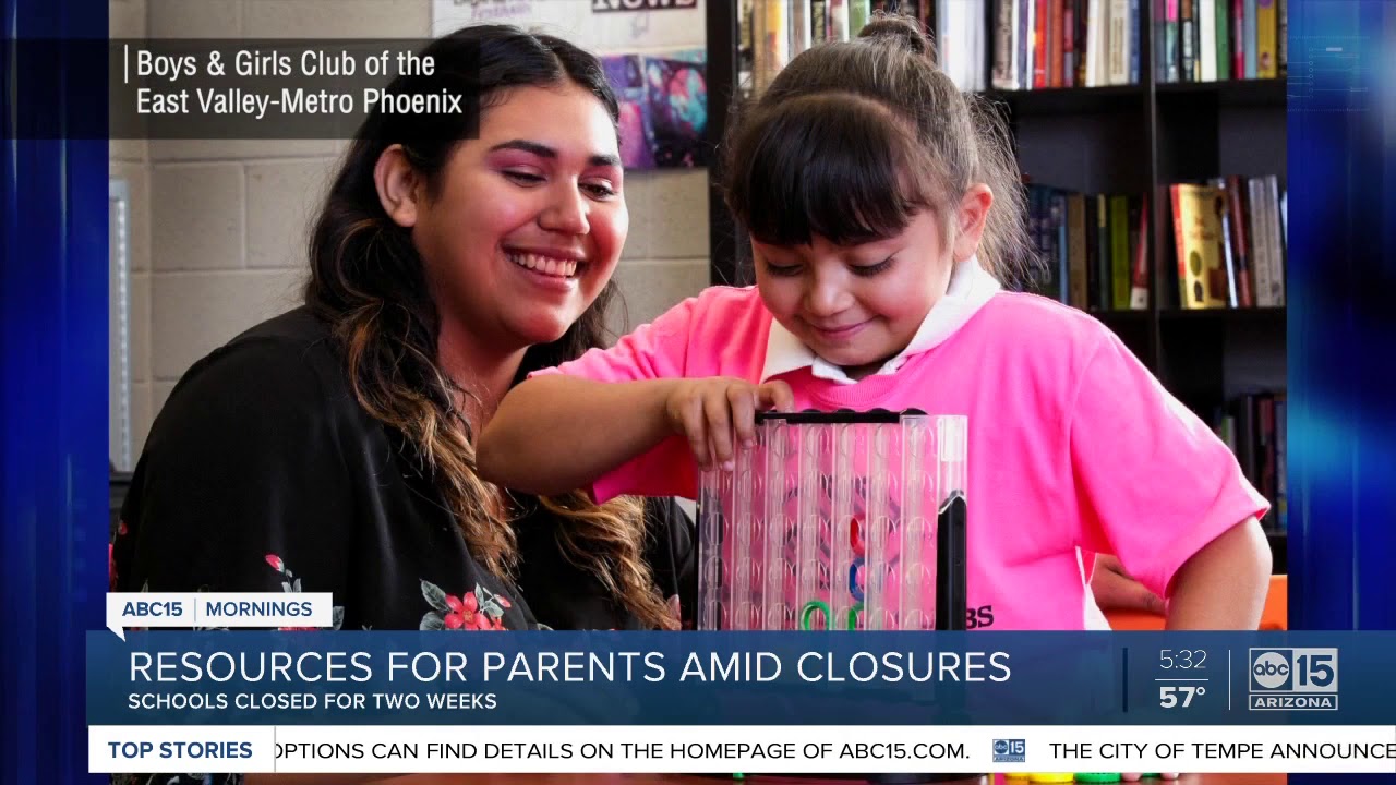 Resources for parents during school closures