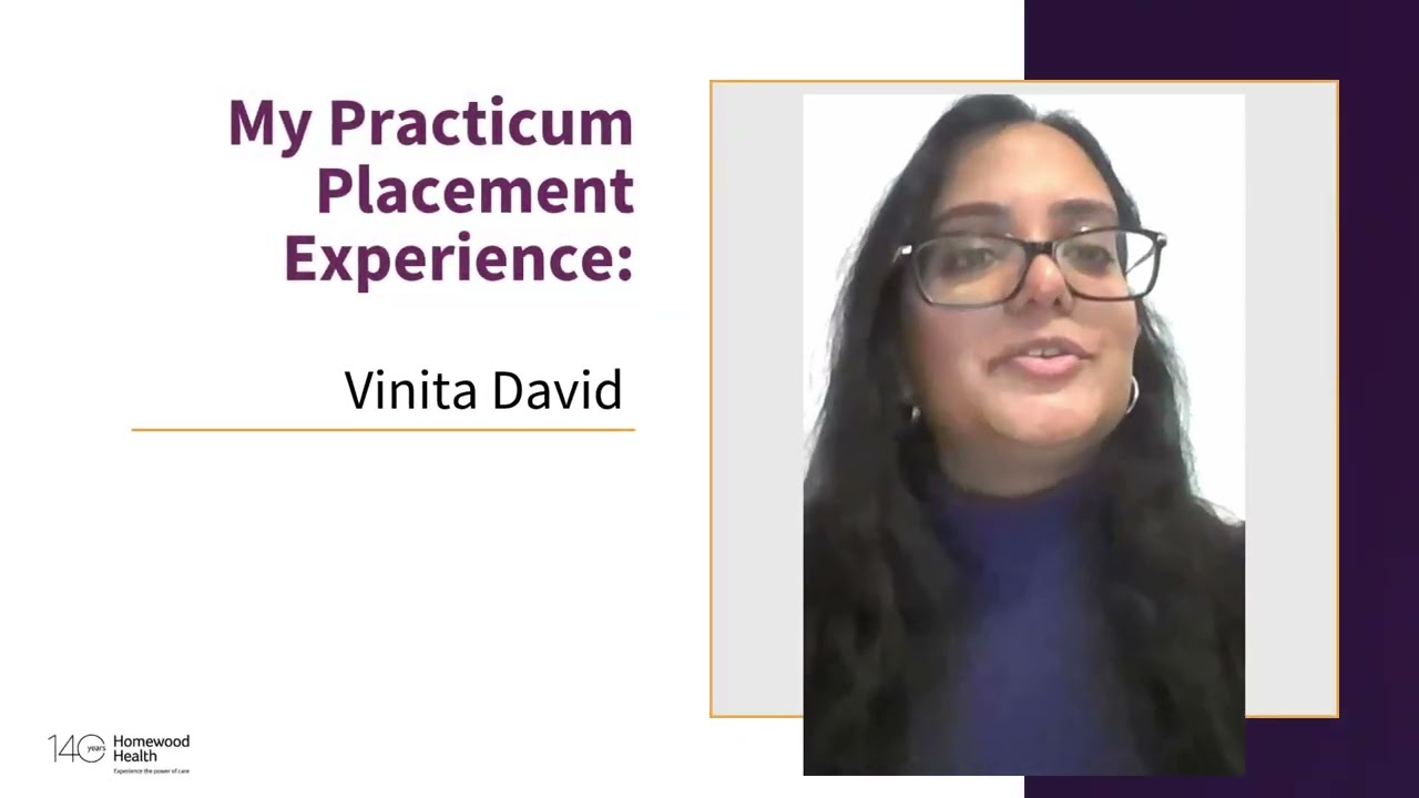 My Practicum Experience at Homewood Health | From Student to Clinician