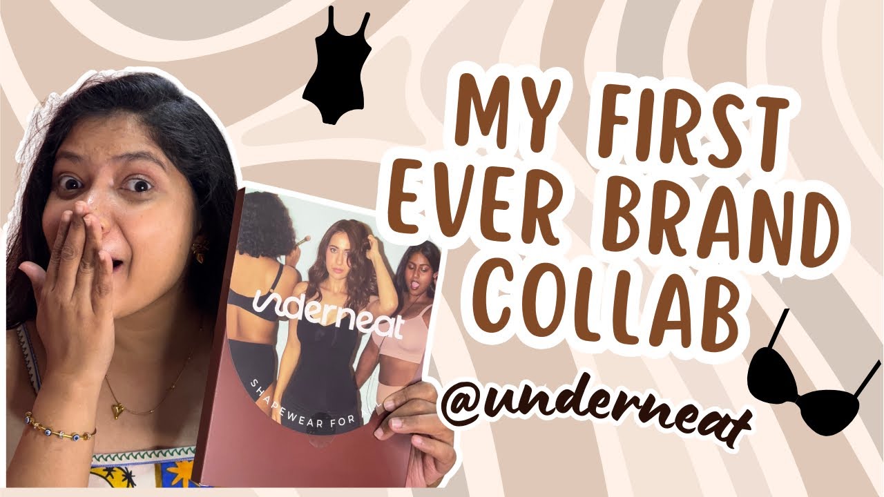 My First Ever Brand Collab 🤩🫨❤️🥹 @underneat_in 